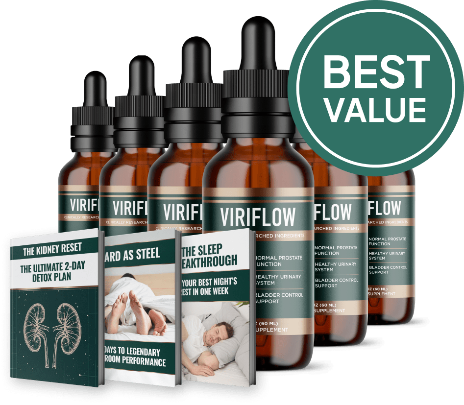 Special ViriFlow today only discount for prostate wellness support and savings