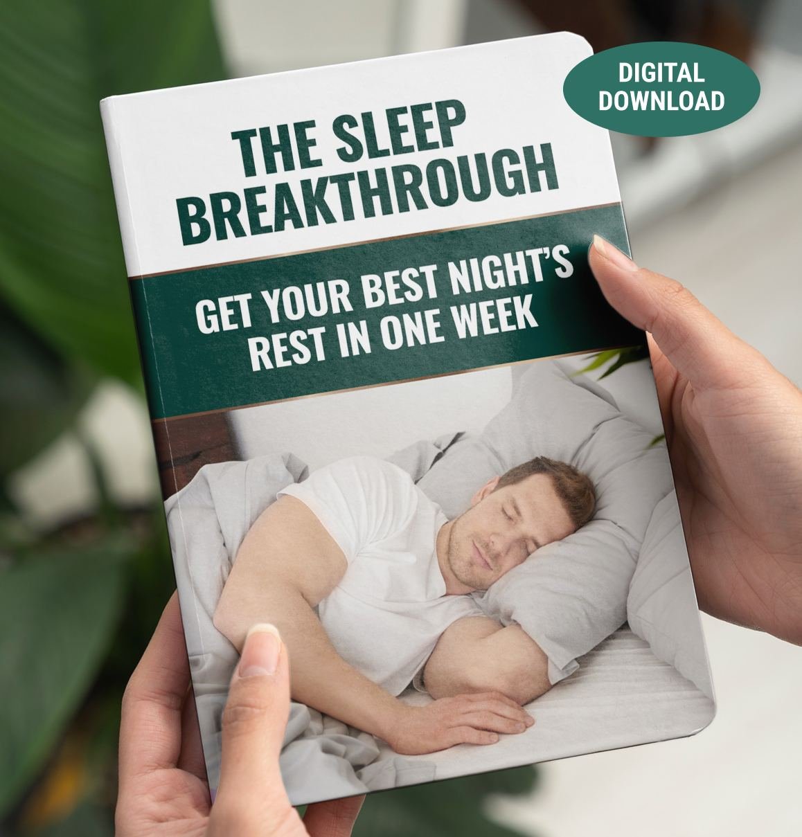 The Sleep Breakthrough bonus ebook for better sleep quality and healthy nighttime recovery support